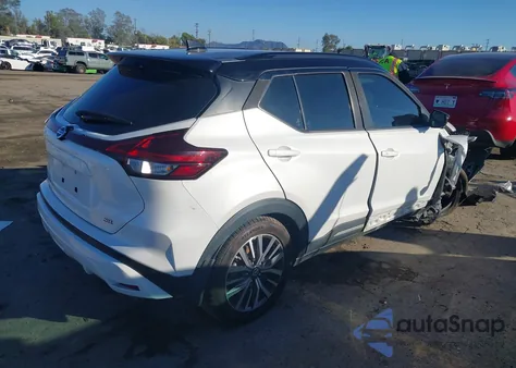 2021 Nissan Kicks Sr Xtronic Cvt из США, поврежденный, VIN 3N1CP5DVXML474044